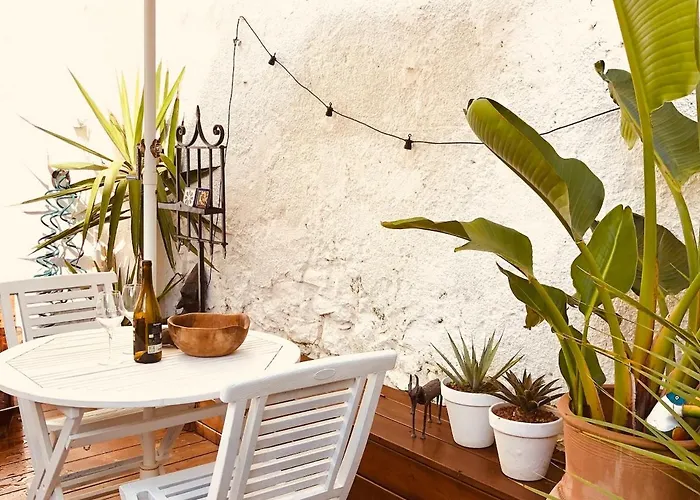 With Jardin Tropical Terrasse - Center - 150m 比亚里茨